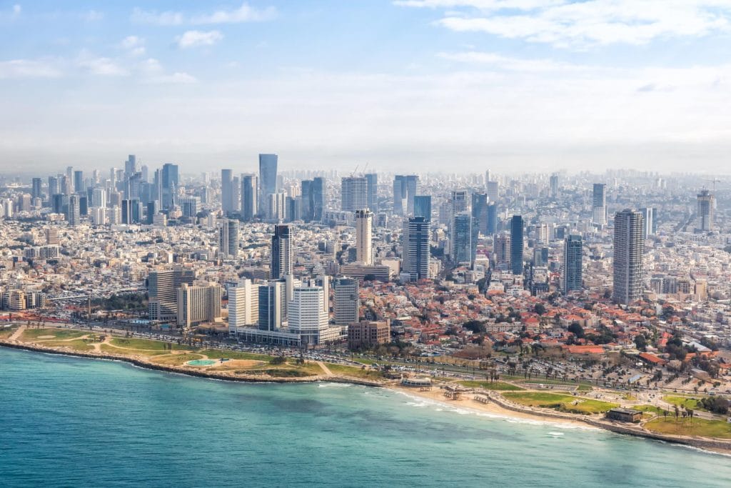 פנורמה על תל אביב